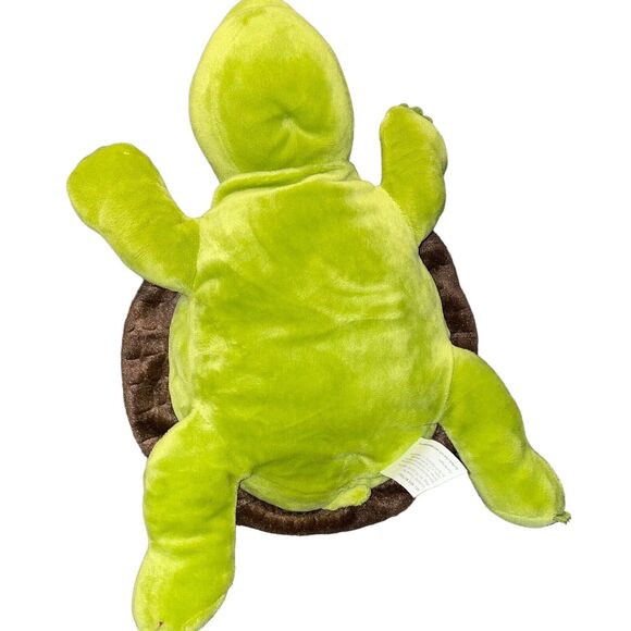 Kohls Cares Plush Turtle Foolish Tortoise Eric Carle Stuffed Animal Green 15" - Picture 6 of 10